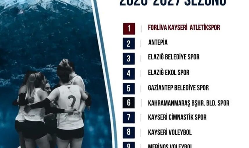 Kayseri Atletikspor sezona Nicer Hotel Voleybol maçıyla başlıyor