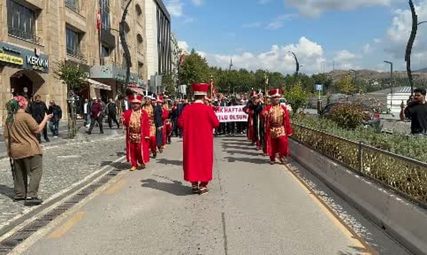 Karabük'te ahiliğin geleneği mehter marşı eşliğinde yeniden canlandı