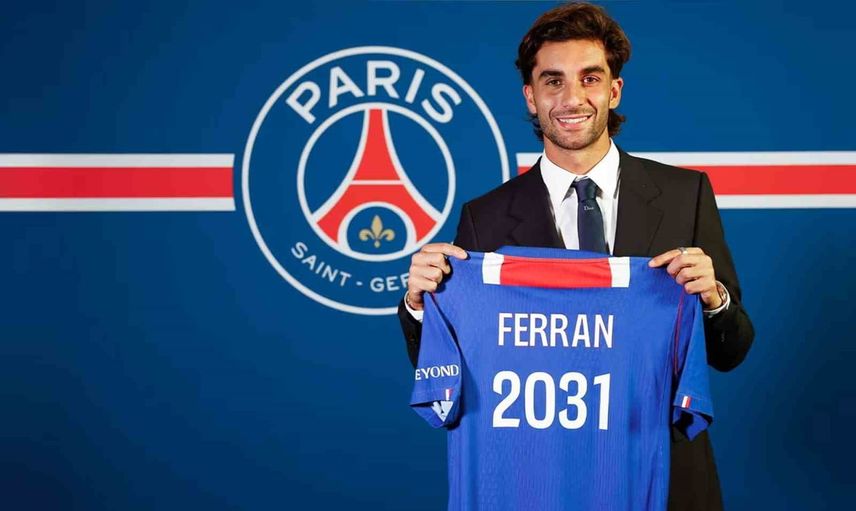 PSG Ferran Torres ile 2031'e kadar sözleşme imzaladı
