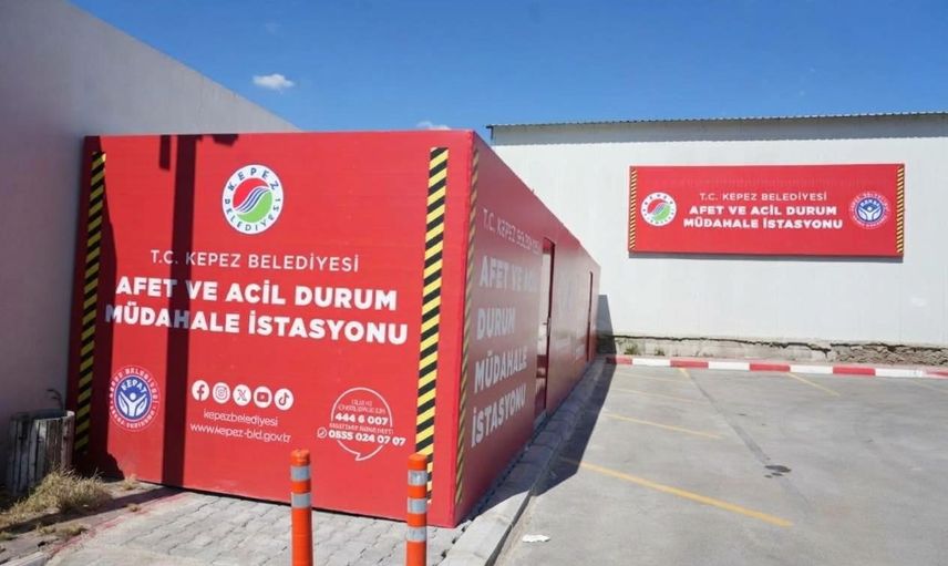 Kepez’e iki yeni afet istasyonu kuruldu, ilk 72 saat müdahalesi hızlanacak