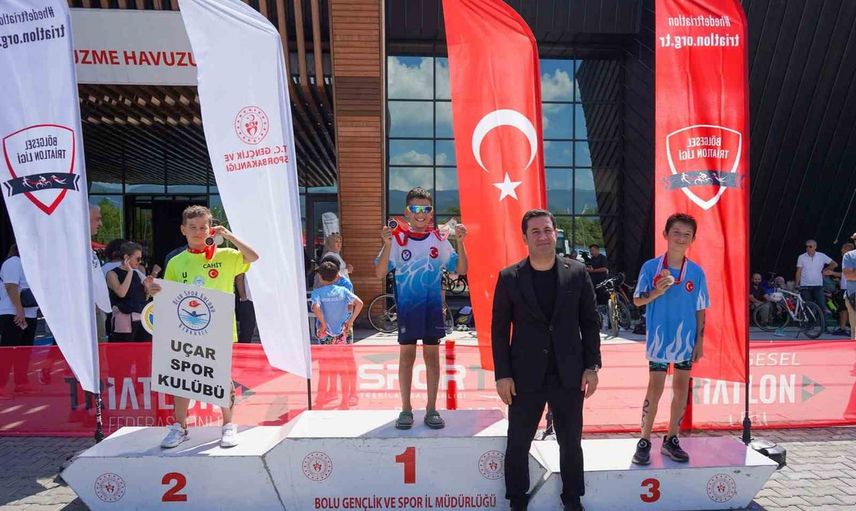 Bolu’da üç disiplinin mücadelesi: 155 sporcu parkuru zorladı