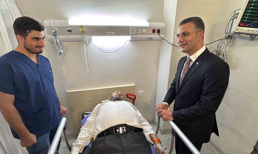 Kavşakta çarpışma: Kıbrıs gazisi hafif yaralandı