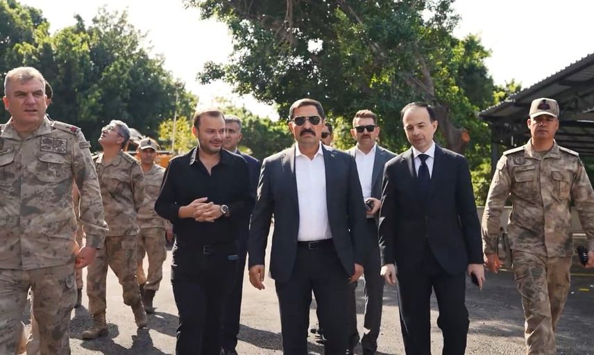 Payas'ta yeni jandarma hizmet binasında tamamlanma heyecanı