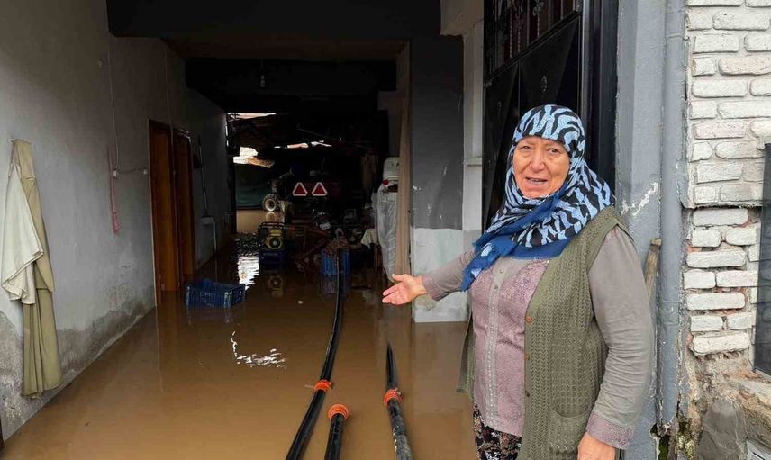 İznik’te Kara Dere'nin taşkını Çakırca'yı ev ve tarlalarıyla vurdu