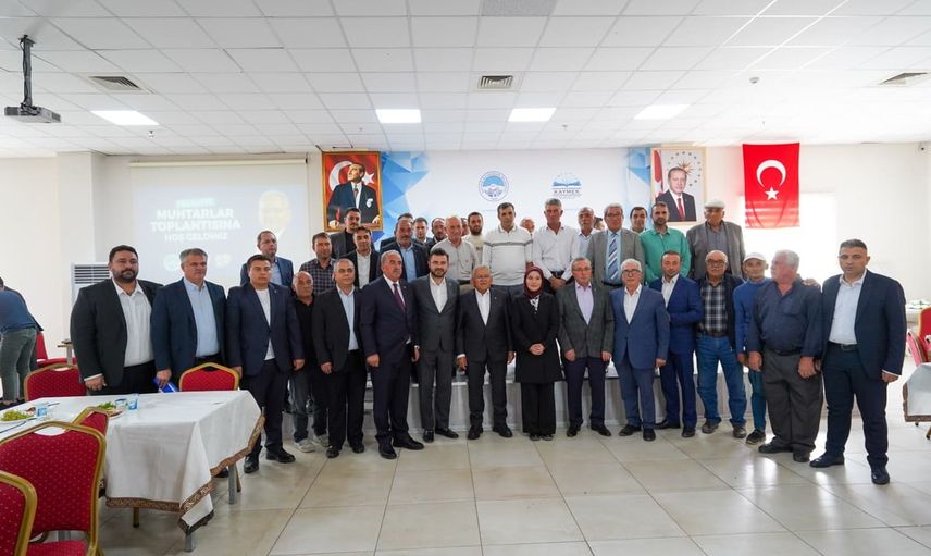 Ak Parti Kayseri teşkilatı Felahiye, Akkışla ve Özvatan'da muhtarlarla buluştu