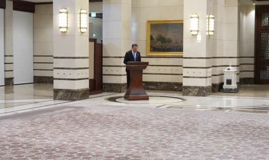 Cumhurbaşkanlığı külliyesinde beş büyükelçiden eş zamanlı güven mektubu