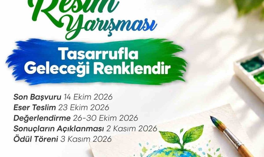 Çocuklara tasarruf mesajı: Yunusemre resim yarışması başvuruları uzatıldı