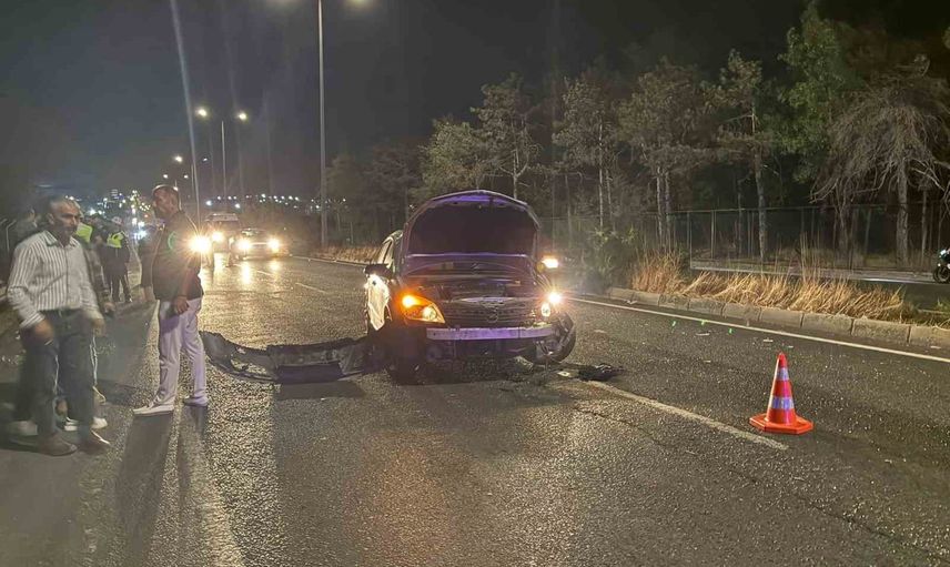 Çerkezköy-Kapaklı yolunda çarpışma: ambulanslar yaralıları hastaneye götürdü