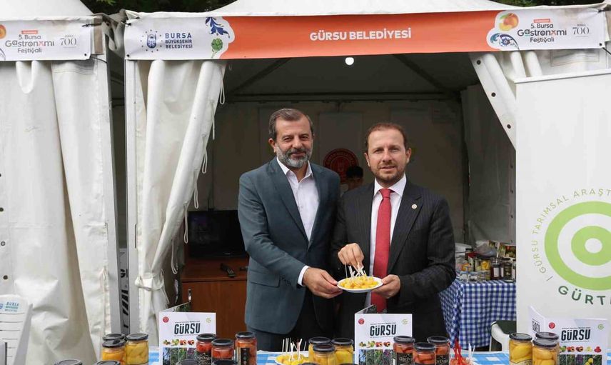 Gürsu ovasından sofralara: Bursa gastronomi festivalinde yöresel lezzetler ilgi gördü