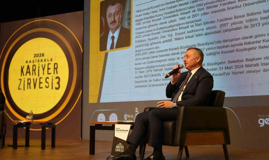 Başiskele'de gençlerle geleceğin meslekleri konuşuldu