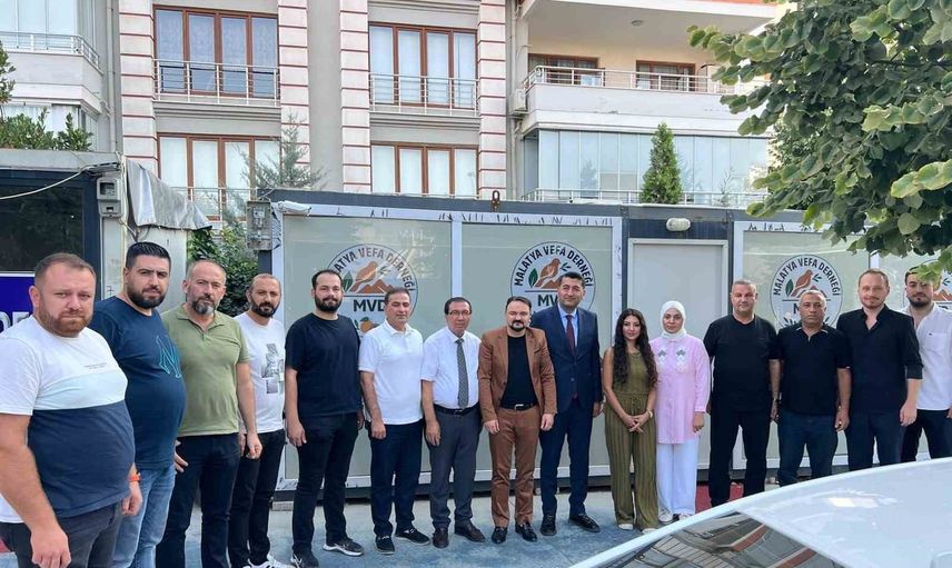 Malatya TSO adayı Mahmut Boyraz vefa derneğini ziyaret etti