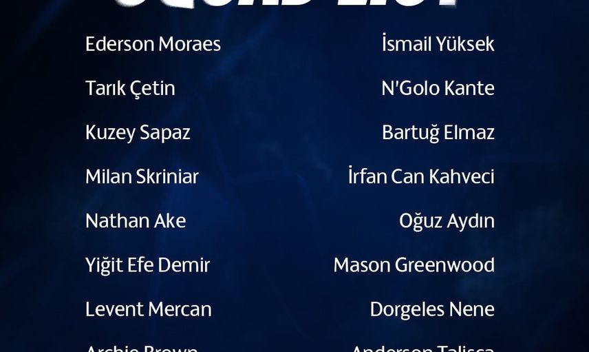 Fenerbahçe'nin Lyon yolculuğu: eksikler ve kadro açıklandı