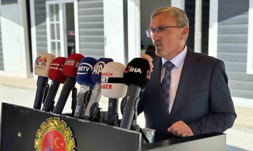 Karabük'te şehir içi park sorununa çözüm olarak kamyon ve tır garajı açıldı