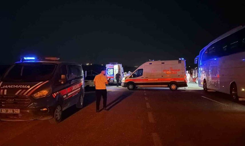 Siverek'te iki yolcu otobüsü çarpıştı: 13 yaralı