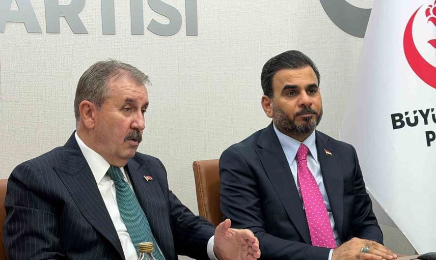 Irak’taki El Hikmet heyeti Destici ile ticaret ve güvenliği görüştü
