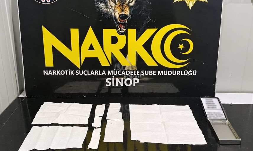 Binlerce kullanımlık uyuşturucu Sinop'ta ele geçirildi