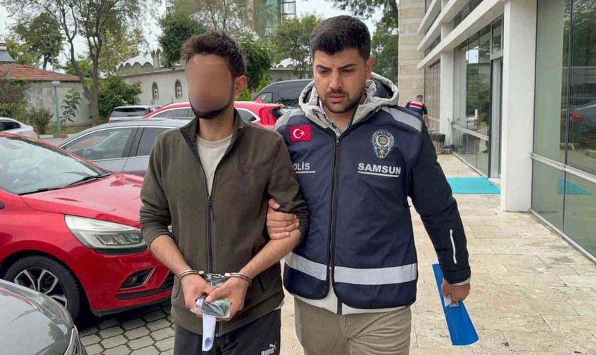 Samsun'da aile içi şiddet şüphesiyle gözaltına alınan şahıs tutuklandı