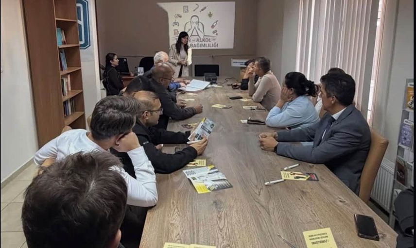 Muğla'da denetimli serbestlik personelinin bağımlılık farkındalığı artırıldı