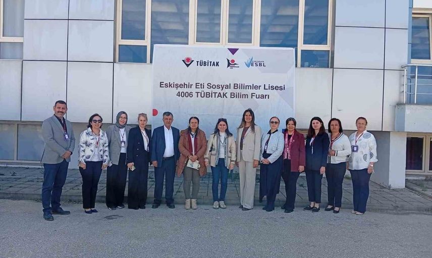 Eskişehir'de lise TÜBİTAK 4006 projesiyle Türkiye birinciliği kazandı