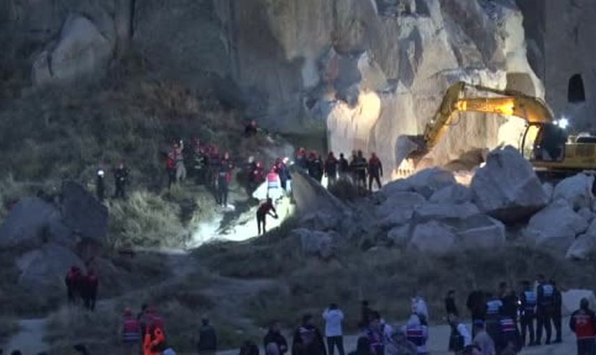 Göreme’de peribacası çökmesi: vali Hüseyin Kök can kaybını bildirdi