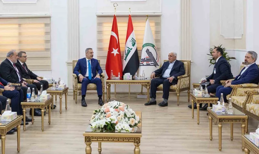 Bağdat'ta diplomasi hattı: Fidan ve Fayyad görüşmesi
