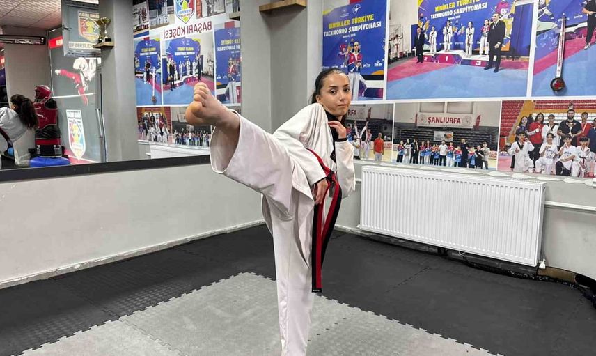 Ağrı’dan Avrupa şampiyonasına uzanan 13 yaşındaki taekwondocu