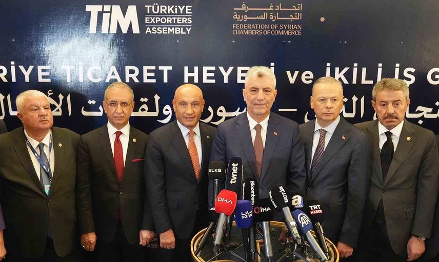Ticarette yeni ivme: Suriye ile orta vadede 10 milyar dolar hedefi