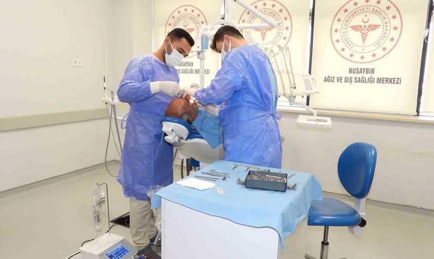 Nusaybin'de ileri diş tedavisinde yeni dönem: implant uygulaması başladı
