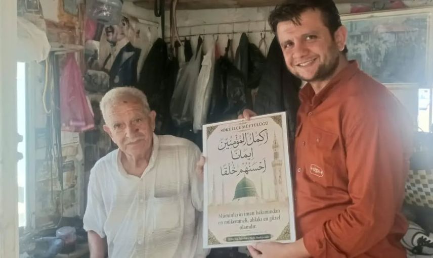 Söke esnafına Mevlid-i Nebi haftası ziyaretleriyle ahlak vurgusu