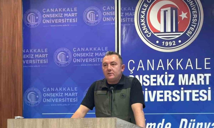 Çanakkale'de gençlere orman yangını farkındalığı eğitimi