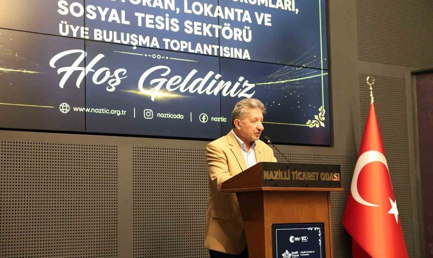 Nazilli Ticaret Odası sektör temsilcileriyle çözüm odaklı toplantı yaptı