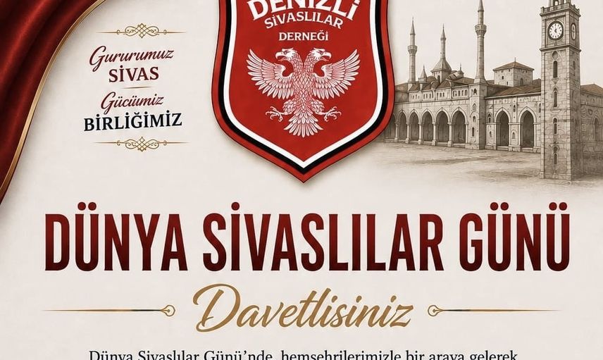 Denizli'de gardaşlık rüzgarı: Sivaslılar dünya günü için buluşuyor