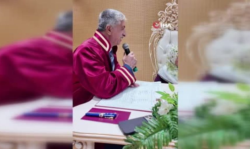 Geç gelen bahar: 86 ve 72 yaşında ortak yola çıkan çiftin nikahı