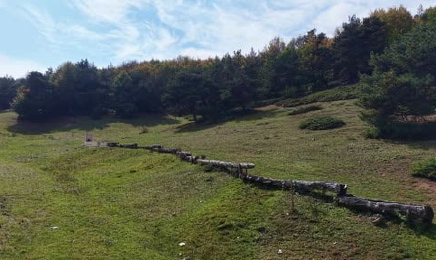 Sonbahar Topçam yaylasında renkli bir gösteriye dönüştü