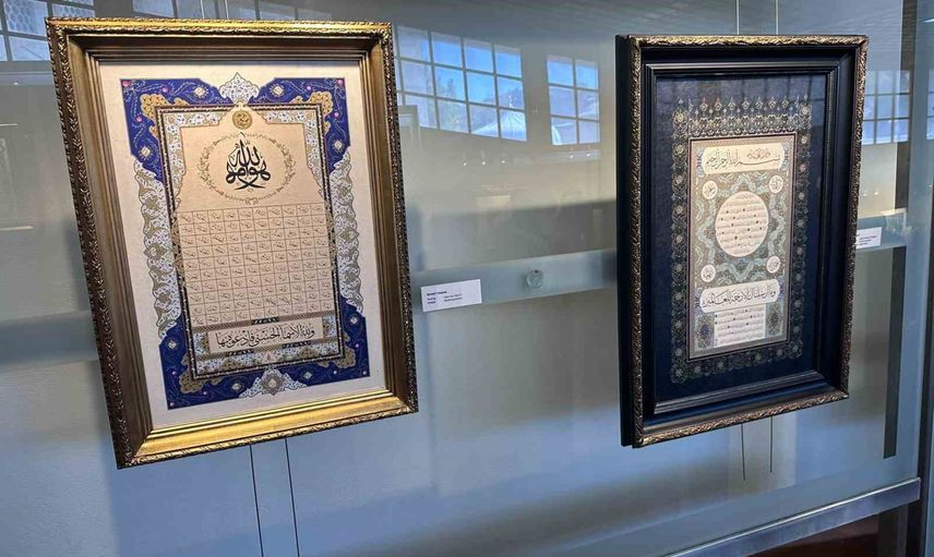 Hünkar Kasrı'nda incelik ve sabır: iki müzehhibenin tezhip sergisi