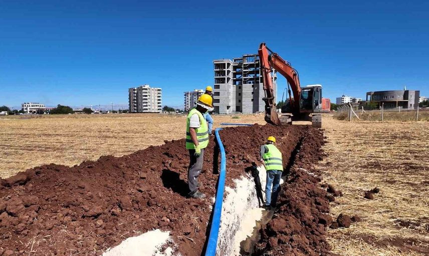 Hilvan’da yeni yapılaşmaya 800 metre hatla altyapı desteği