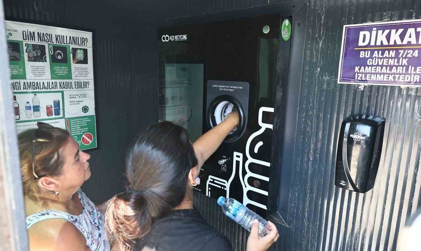 Bodrum'da DOA makineleriyle atık geri dönüşümüne yeni adım