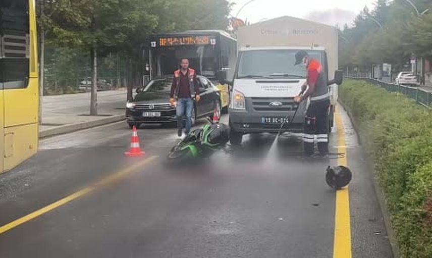 Çorum’da Yunus Emre Parkı yakınında motosiklet kazası: sürücü hayatını kaybetti
