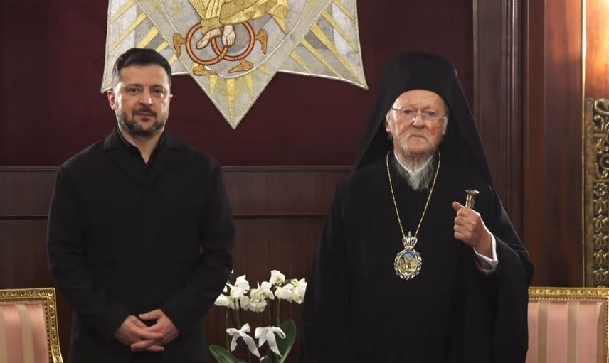 İstanbul'da katedral buluşması: Zelenskiy ve Bartholomeos basına kapalı görüştü