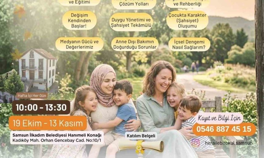 İlkadım'da ebeveynlere rehberlik: çocuklar için bilinçli gelecek hazırlığı