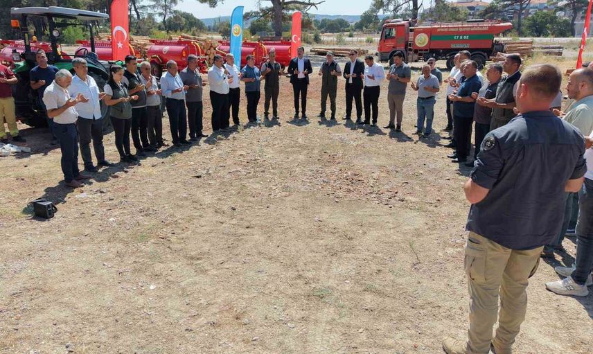 Ayvacıklı köylerin yangınla ilk müdahale gücü 10 tankerle güçlendi