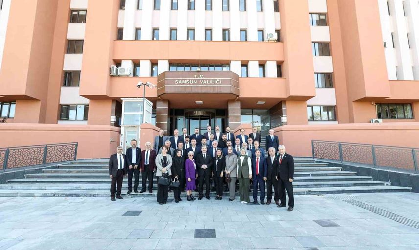 Muhtarlarla buluşma: Samsun'da birlik ve hizmet vurgusu