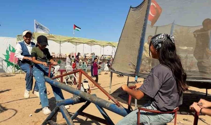 Gazze'de çocuklara nefes alma alanı: Yedi Başak yaz festivali