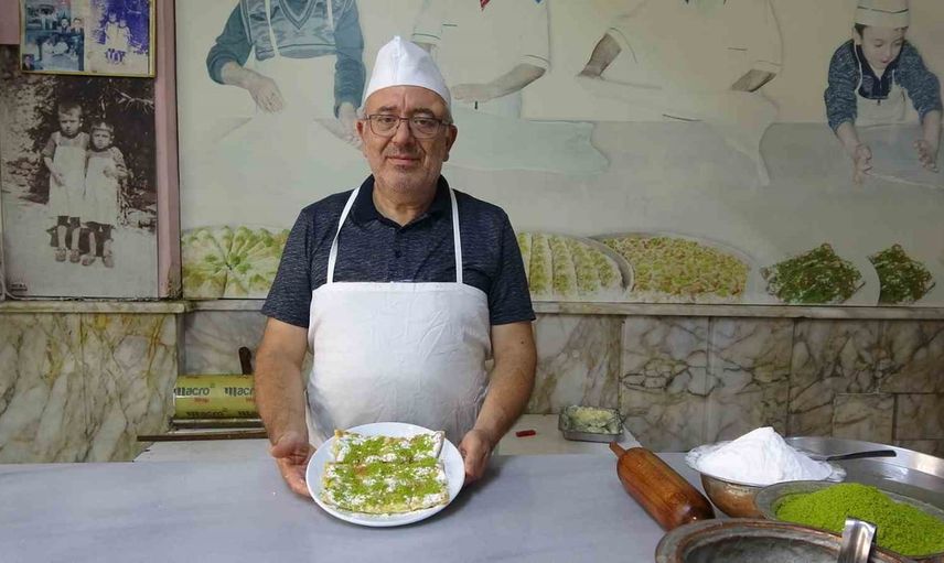 Beş yaşında başlayan el lezzeti: Kilis katmerinde 63 yıl