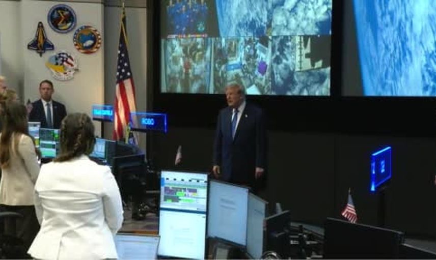 Trump'tan Houston'da Artemis II'ye resmi takdir: Kongre Uzay Onur Madalyası
