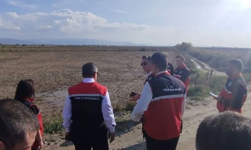 Taşkının izleri Tatarlar'da yerinde incelendi