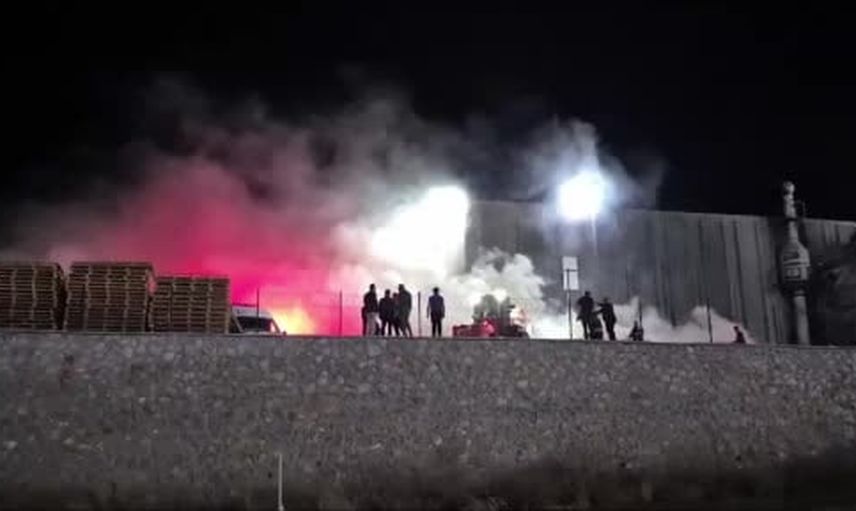 Eskişehir'de İmişehir Organize Sanayi Bölgesi'nde fabrika yangını, itfaiye müdahalesi sürüyor
