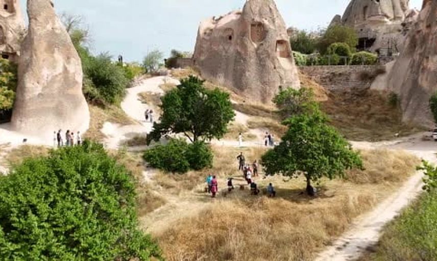Kapadokya vadilerinde geleneksel okçuluk kültürü yeniden canlanıyor