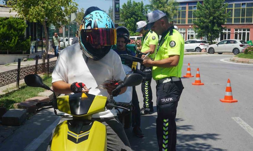 Edirne Emniyeti'nden Motosiklet Güvenliği Kampanyası