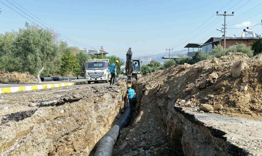 Aydın'dan Bozdoğan'a 5 milyon 800 bin TL'lik kanalizasyon yatırımı